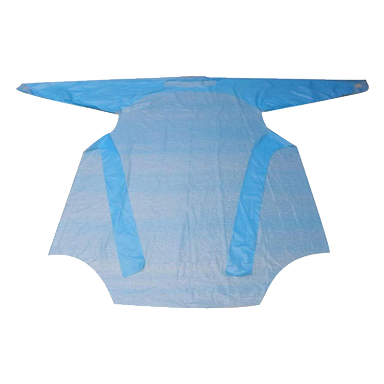 Delantal / bata desechables CPE